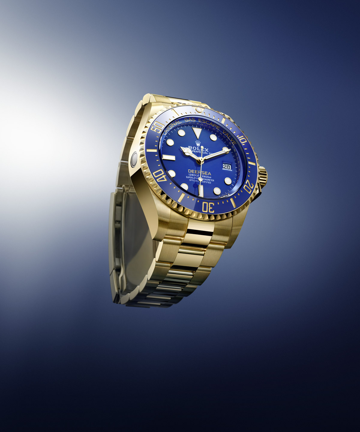 Yellow gold Rolex Deepsea